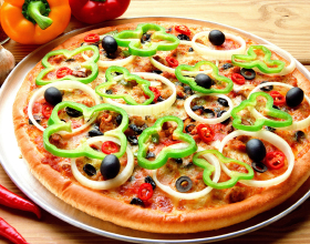 Chicken-pizza